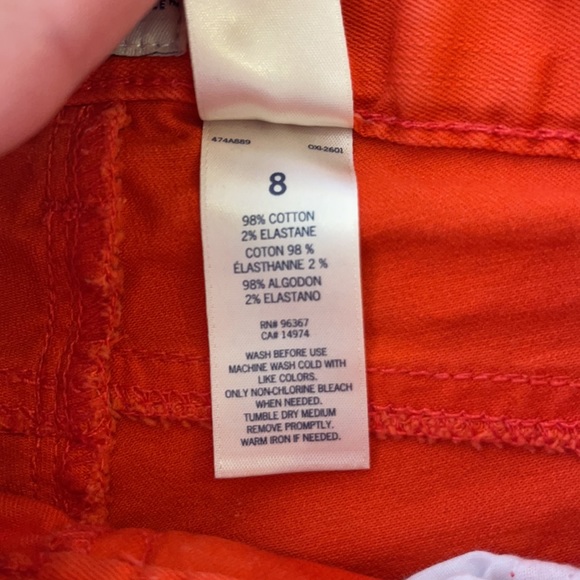 OshKosh B’Gosh orange jeans - Picture 10 of 13